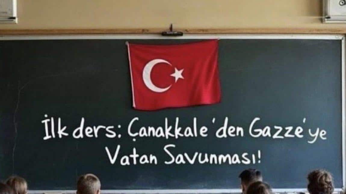 ÇANAKKALE'DEN GAZZE'YE BAĞIMSIZLIK RUHU VE VATAN SEVGİSİ